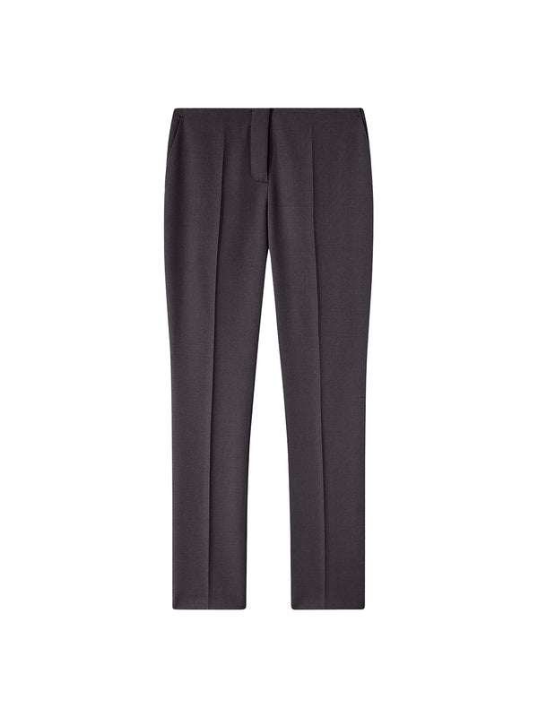 Black Wool Tailored Pants