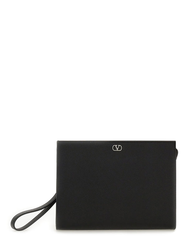 Valentino Black Clutch Bags