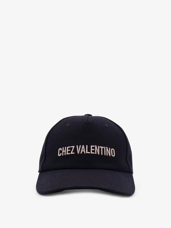 Valentino Black Ball Cap