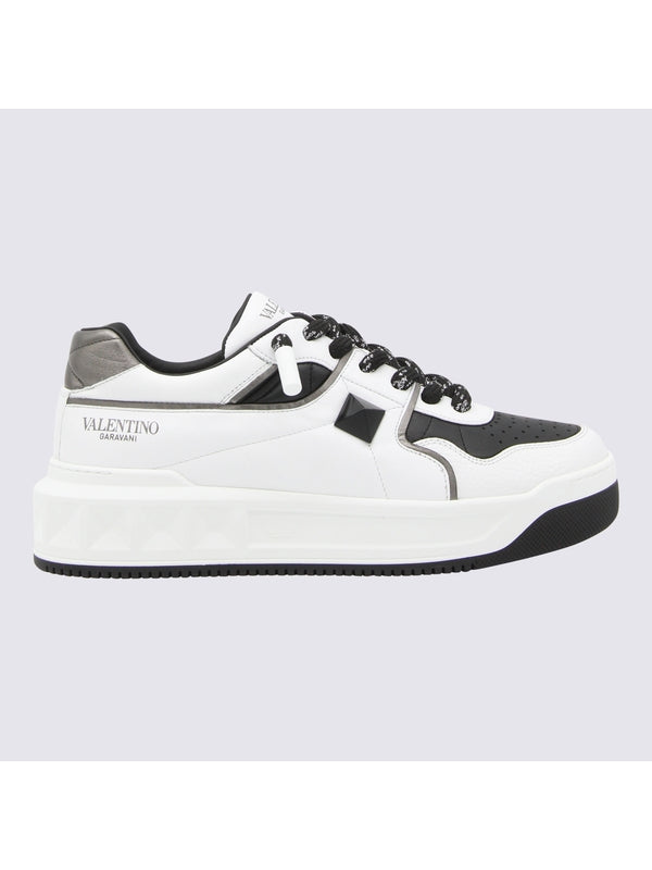 Valentino White Low Top Sneakers