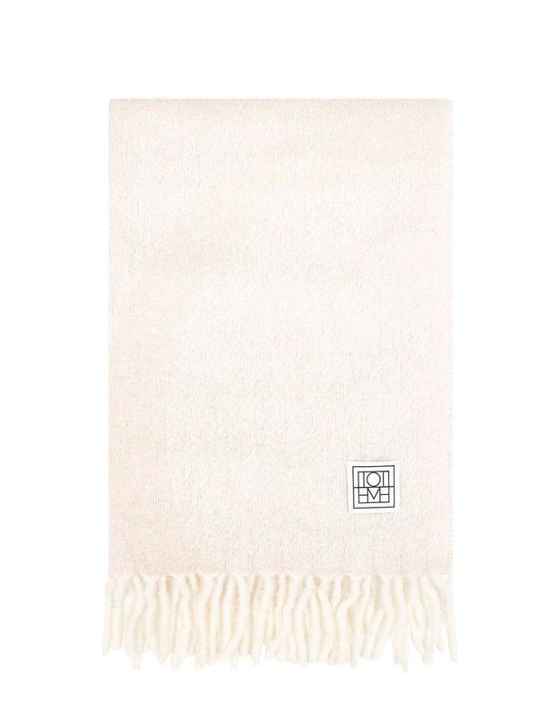 Toteme Ivory Wool Mufflers