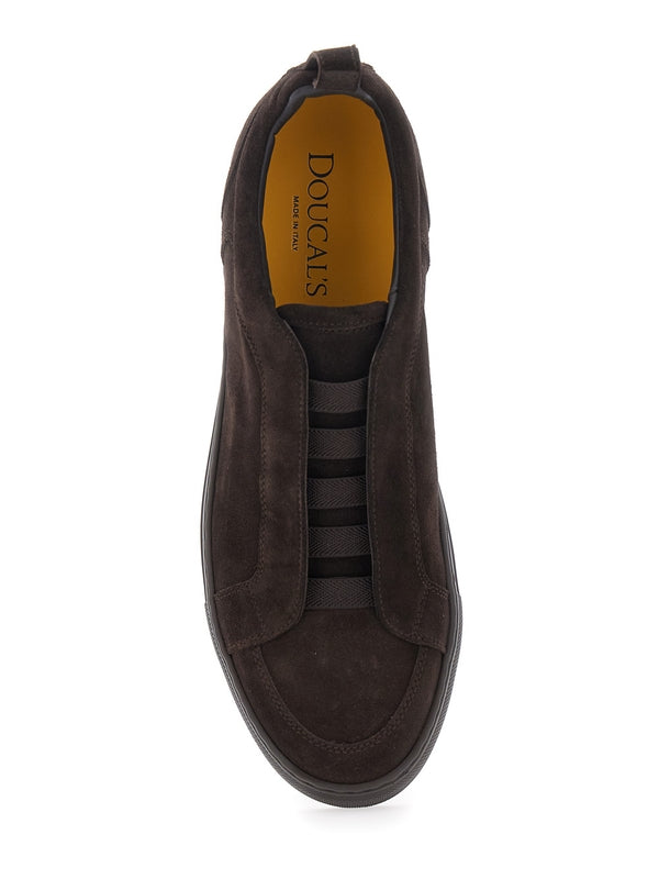 Doucal'S Brown Low Top Sneakers