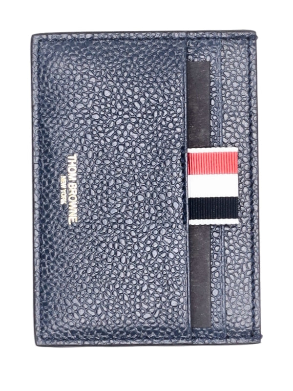 Thom Browne Navy Card Holders
