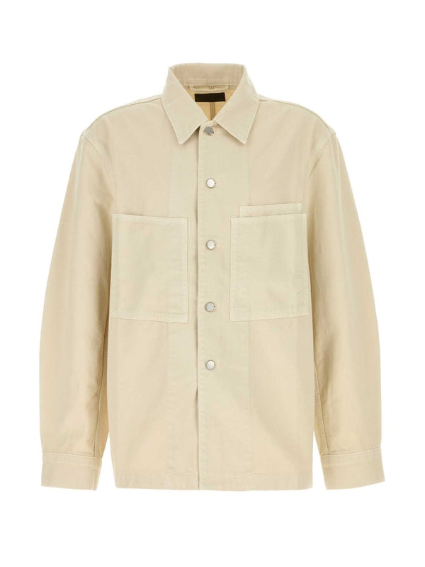 Chest Pocket Cotton Jacket