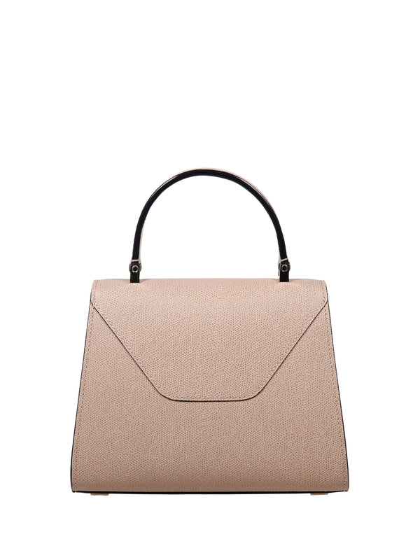 Beige Calfskin Tote Bag