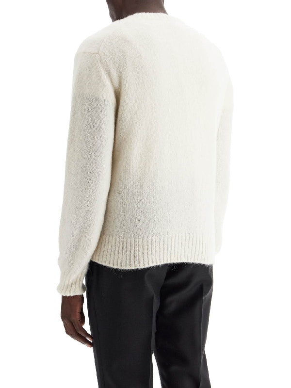 Alpaca Blend Crewneck Knit - Jente