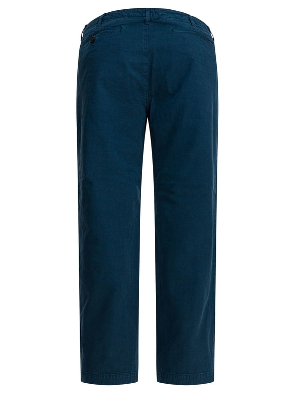 Auralee Product Dyed Finx Gabardine Blue Pants