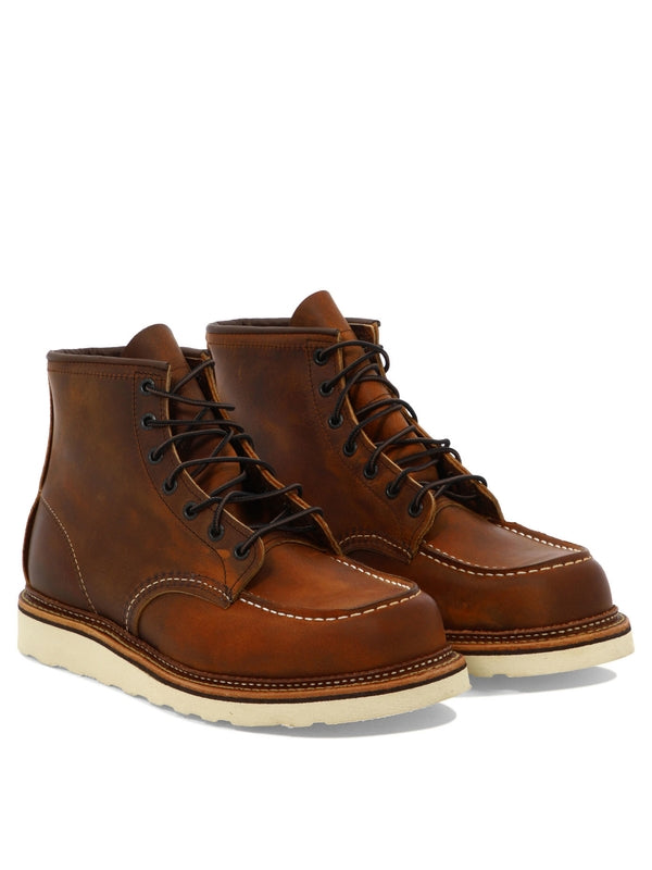 Red Wing Brown Lace Up Boots