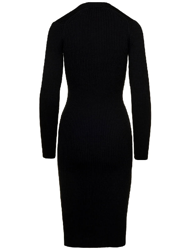 Zael Merino Rib Knit Dress