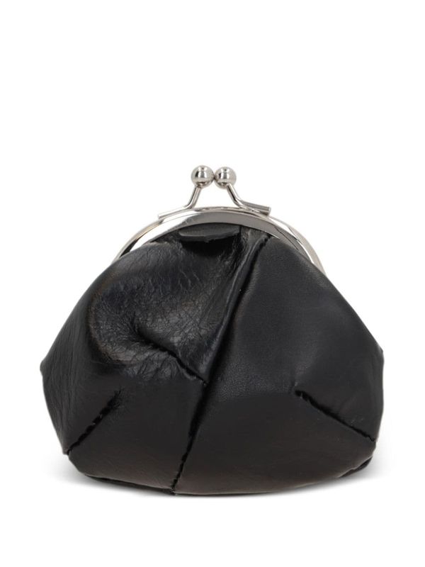 Black Leather Crossbody Bag