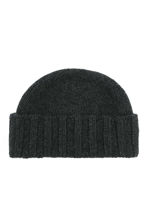 Cashmere Turn-Up Beanie