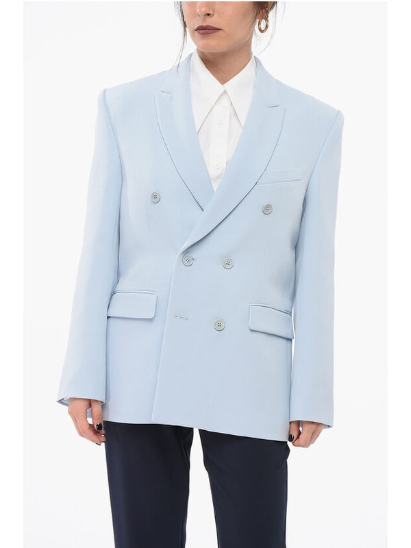 Wardrobe.Nyc Sky Blue Tailored Jacket