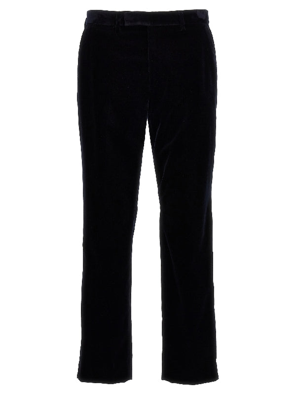 Velvet pants Trousers