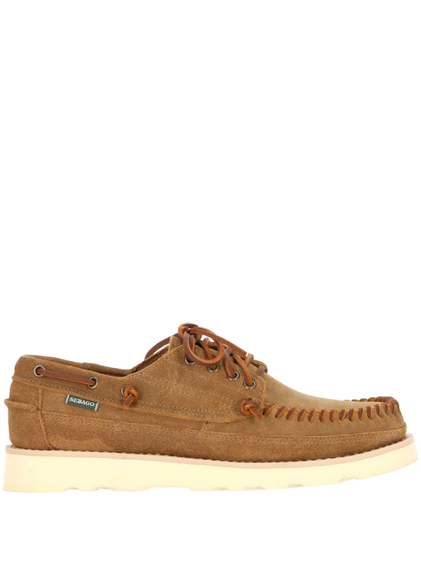 Sebago Beige Boat Shoes