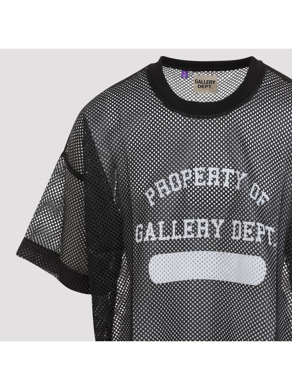 Logo Printing Jersey Mesh Top