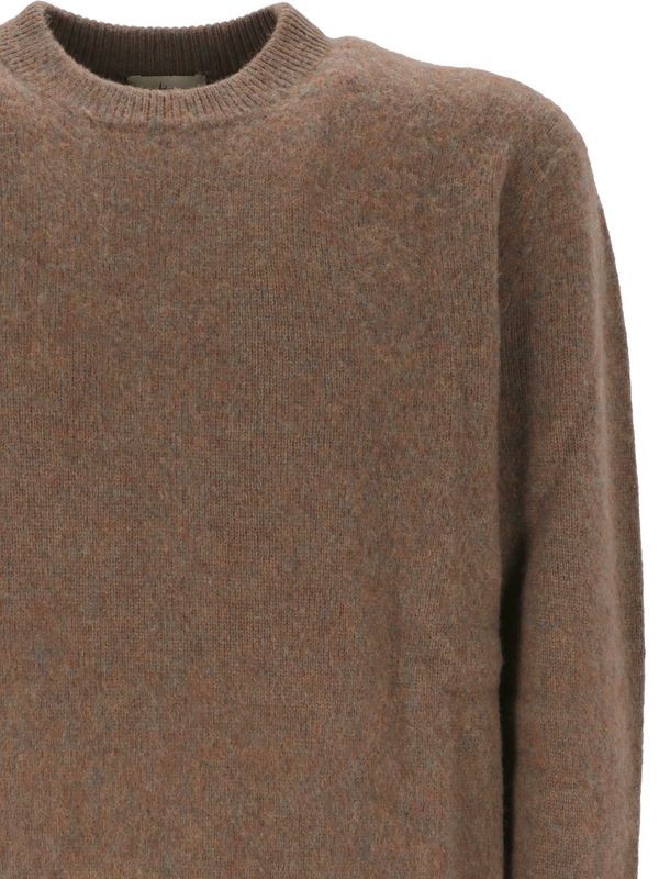 Crewneck Wool Blend Knit