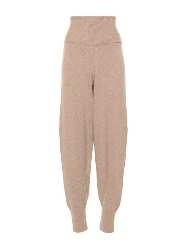 柔软罗纹羊毛裤