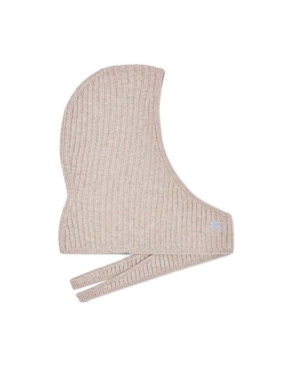 Ganni Beige Balaclava