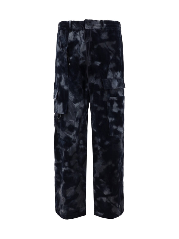 Graphic Printing Nylon Cargo
  Pants