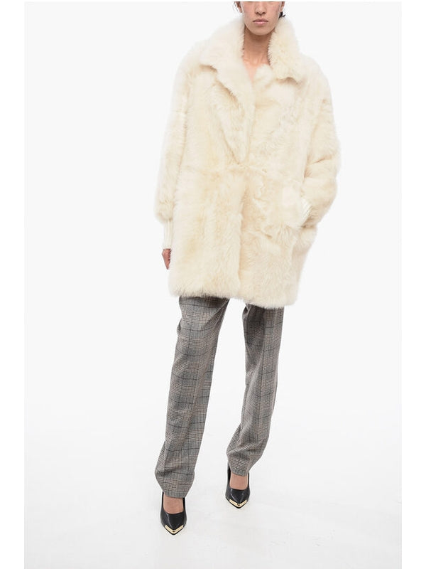 White Shearling Jacket