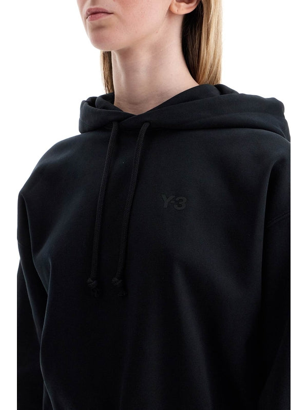 Y-3 - Logo Cotton Blend Hoodie - Jente