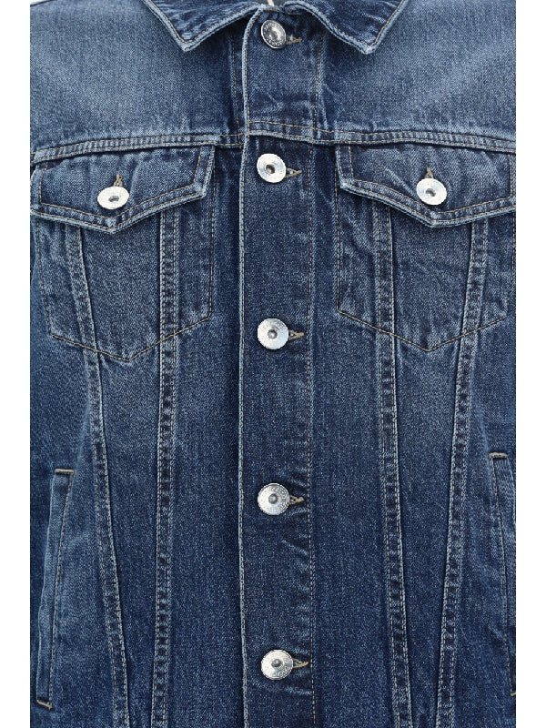 Cotton Denim Trucker Jacket