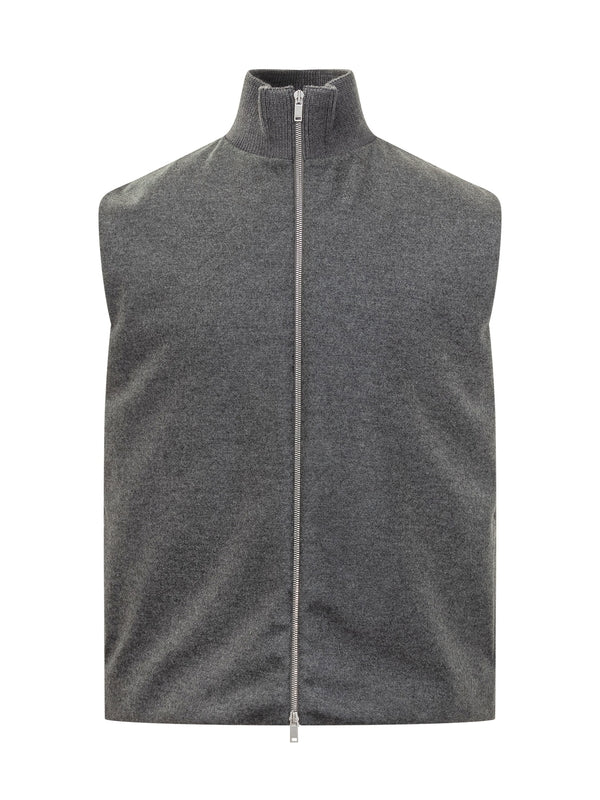 Jil Sander Grey Vests