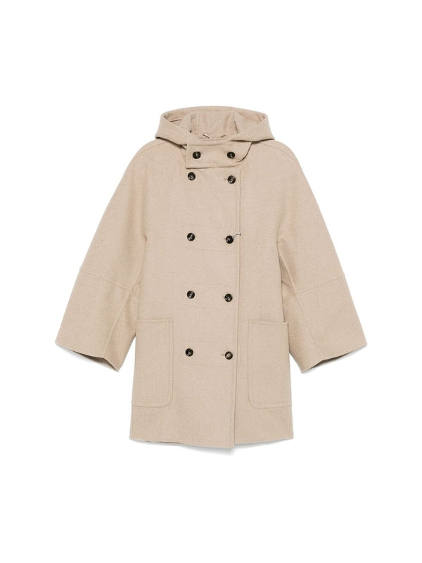 Arturo Wool Cashmere Hoodie Coat