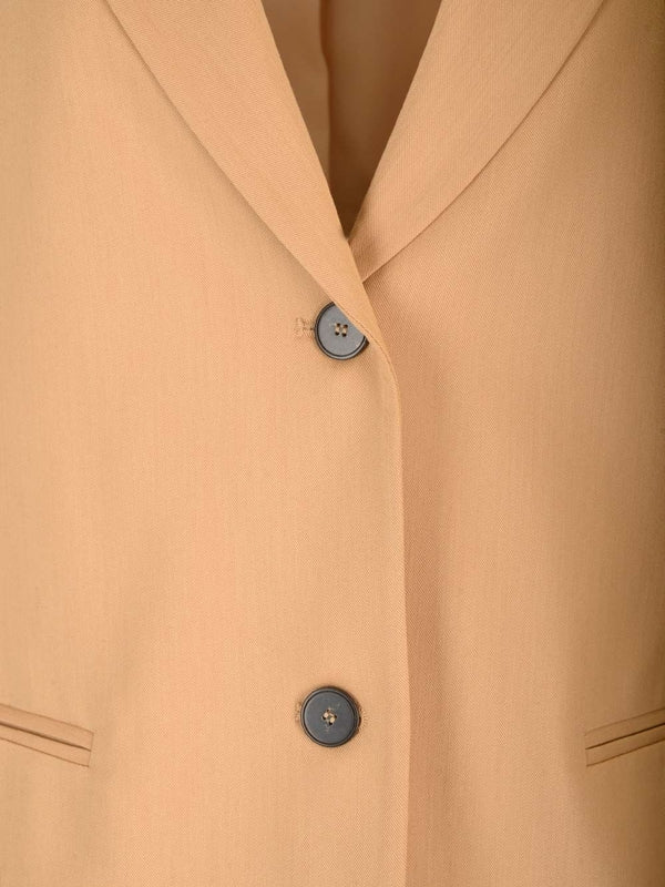 Viscose Wool Twill Tailored Jacket