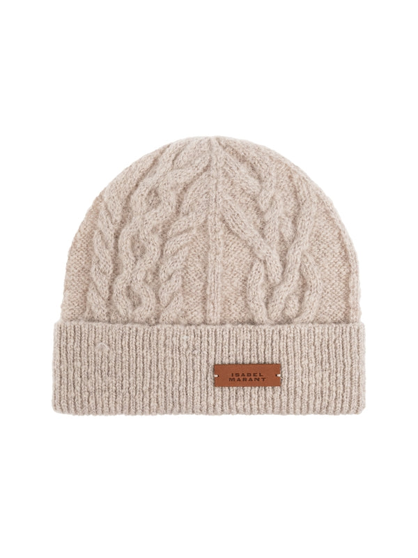 Tolie Logo Patch Wool Blend
  Beanie