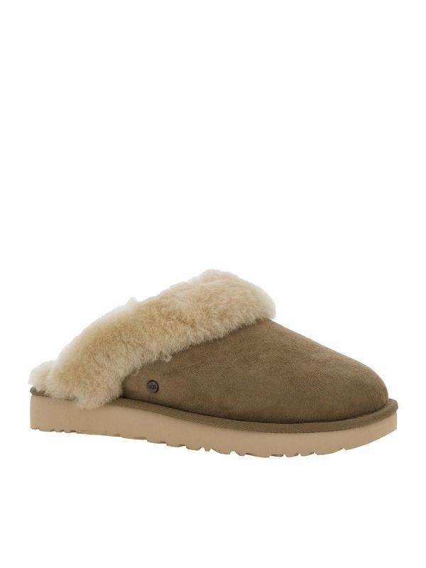 Classic Shearling Suede Sandals