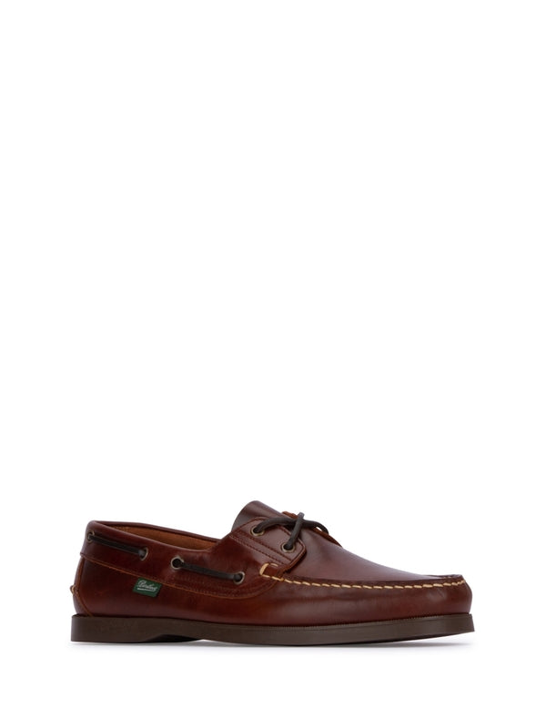 Paraboot Brown Boat Shoes