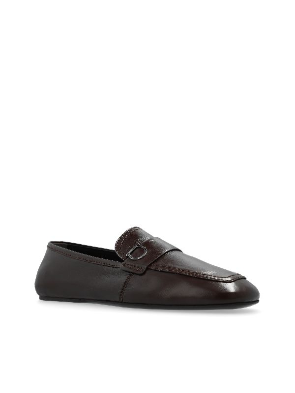 Gancini
  Ornament Leather Loafer