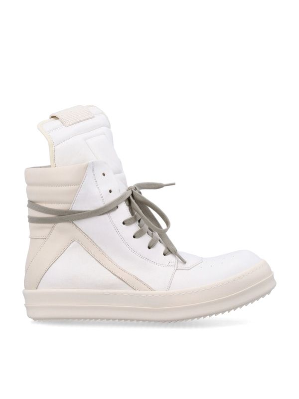 Rick Owens White Ivory Sneakers