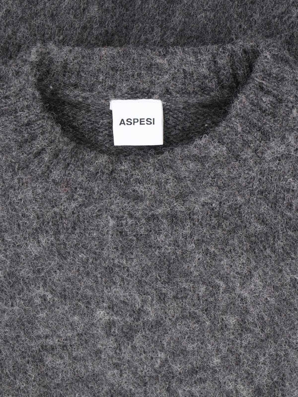 Aspesi Grey Knitted