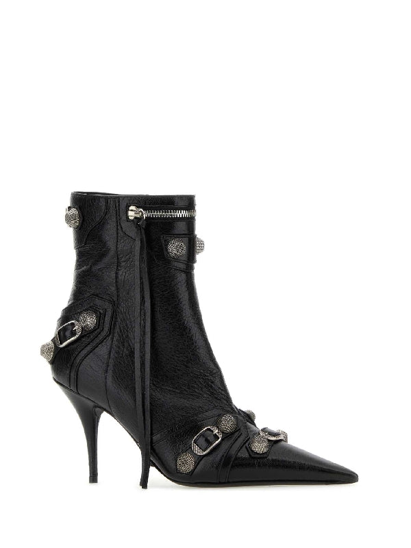 Arena Lambskin Cagole Boot
  Heels