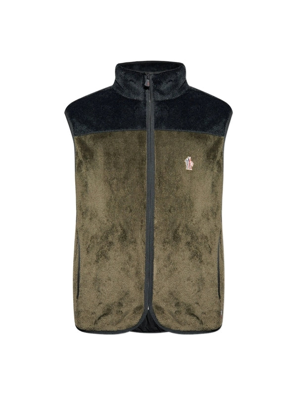 Moncler Green Black Vests