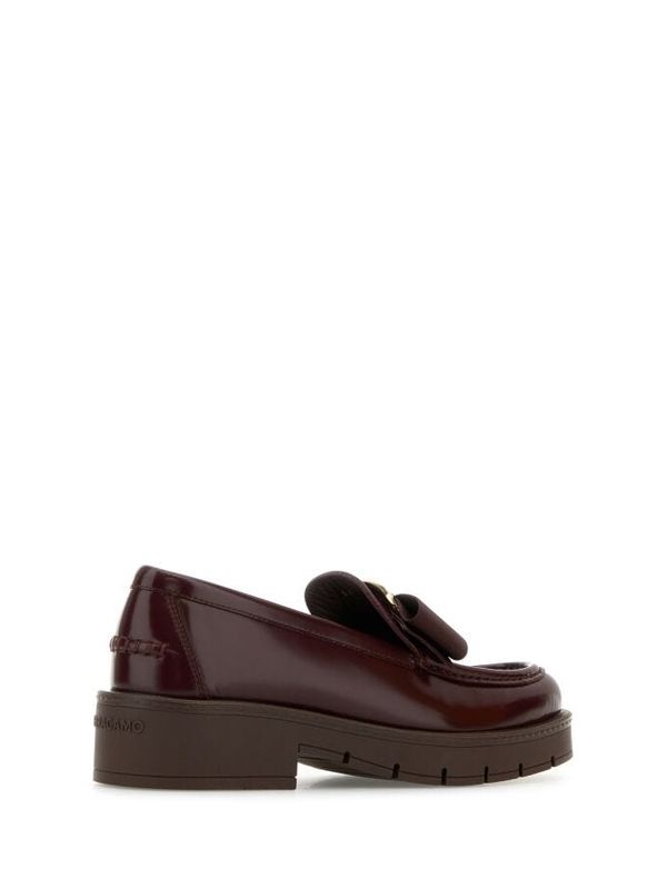 Bara Bow Leather Loafer