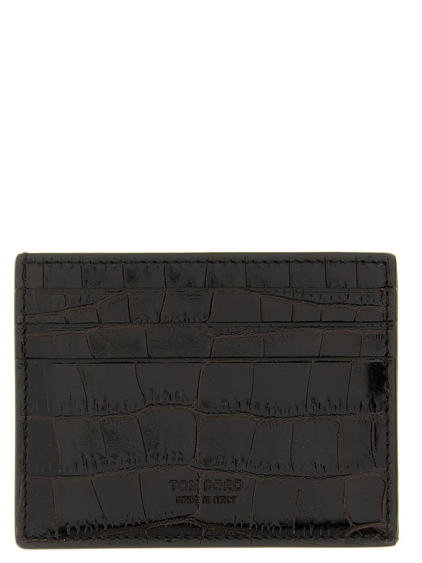 Tom Ford Brown Card Holders