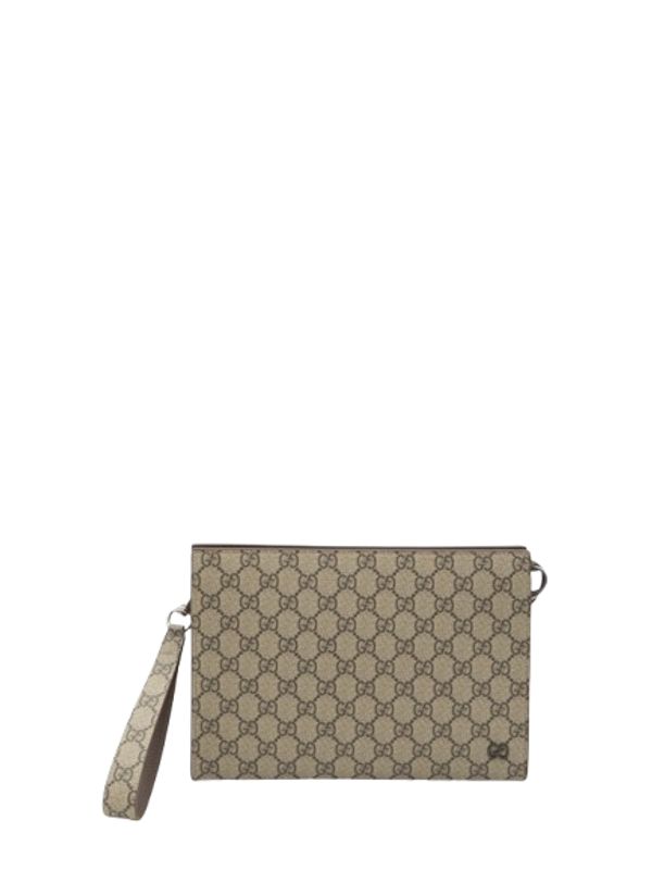 GG Logo Pattern Clutch Bag