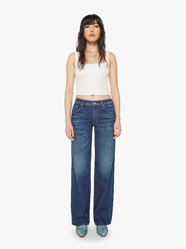 The Down Low Spinner Heel Denim
  Pants