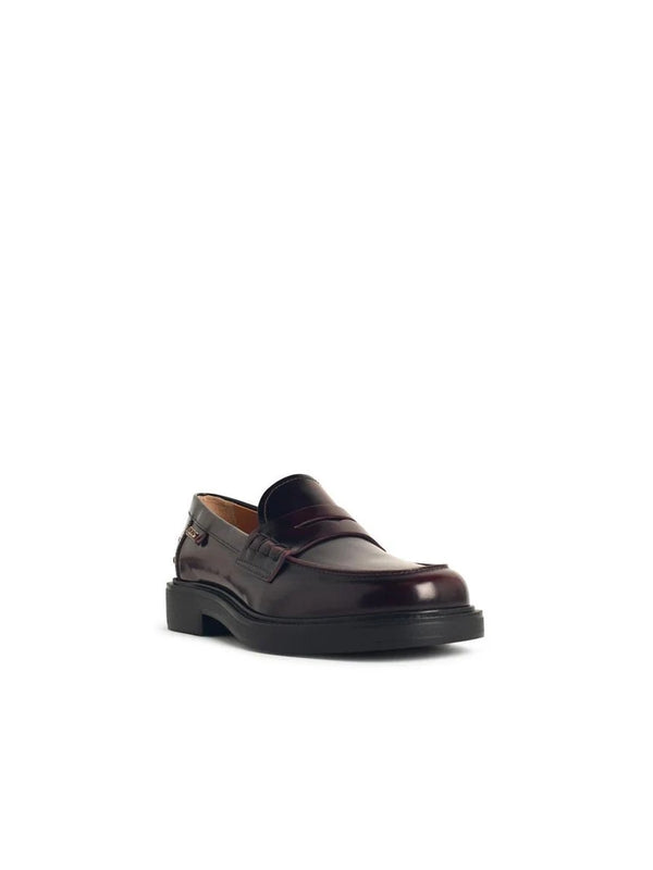 Tod'S Burgundy Loafers