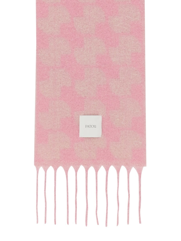 PATOU - Fringe Alpaca Muffler - Jente