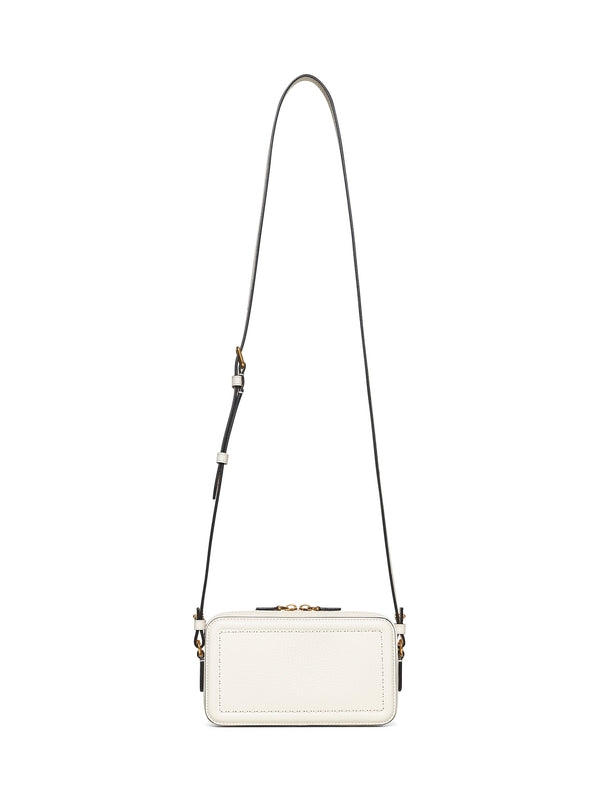 Alltime V Logo Leather Shoulder Bag