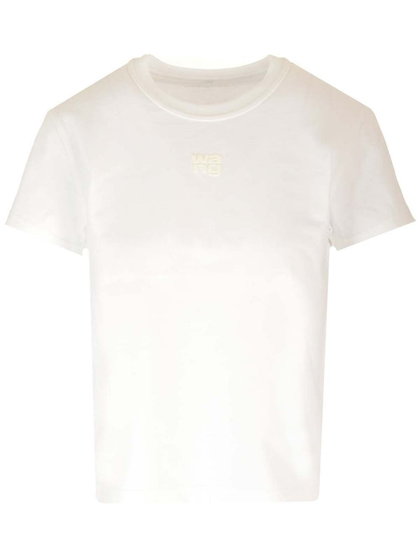 Crumple Effect Short-sleeve T-shirt