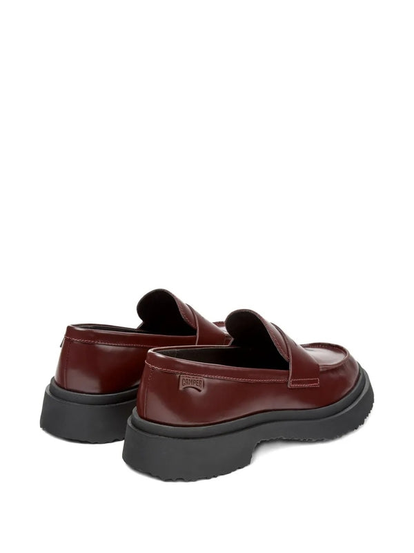 Camper Burgundy Loafers