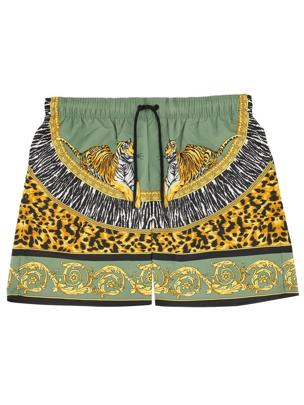 Versace Multicolor Swim Shorts