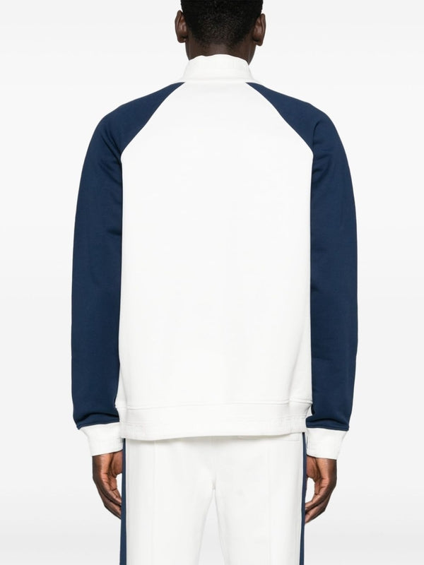 Colorblock Half-zip Sweatshirt