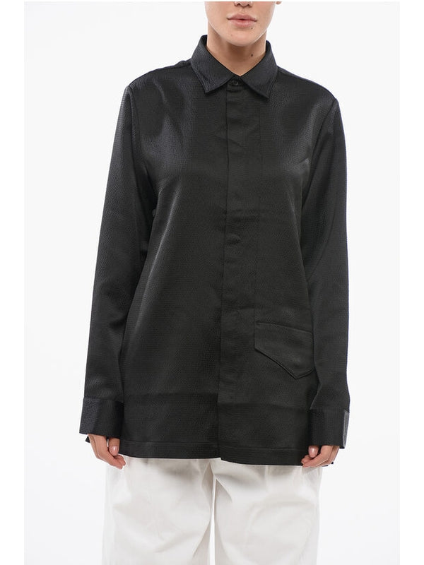 Y3 Black Shirt & Blouse