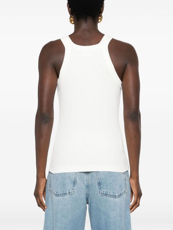 Crewneck Rib
  Cotton Tank Top